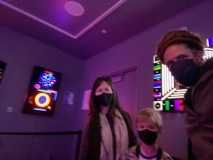 Photo in the Galleri at Meow Wolf Denver