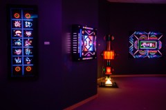 Tanner Retrospective at the Museum of Outdoor Arts "Then & Now: A Retrospective  of Light-Based Sculpture  by Dorothy & Mel Tanner" at the Museum of Outdoor Arts, Englewood, CO